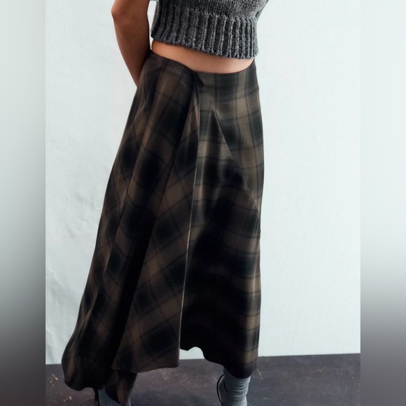 ZARA MIDI SKIRT - Picture 7 of 8